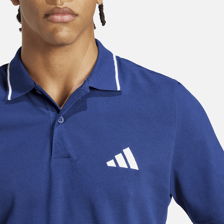 Ανδρικό Polo T-shirt Essentials Small Logo Piqué ΕΛΛΑΣ 2026 Μπλε