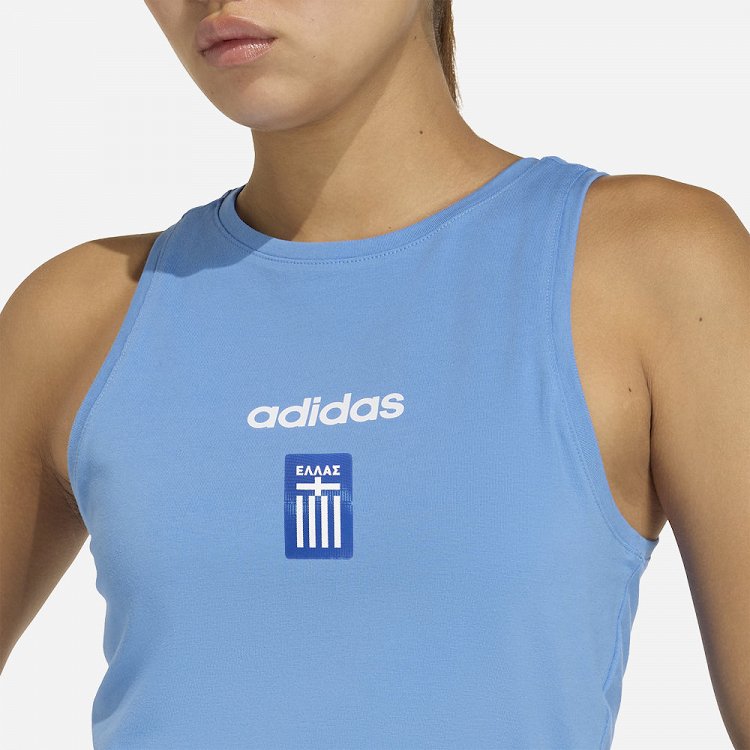 Γυναικείο Αμάνικο Essentials ΕΛΛΑΣ 2026 Μπλε