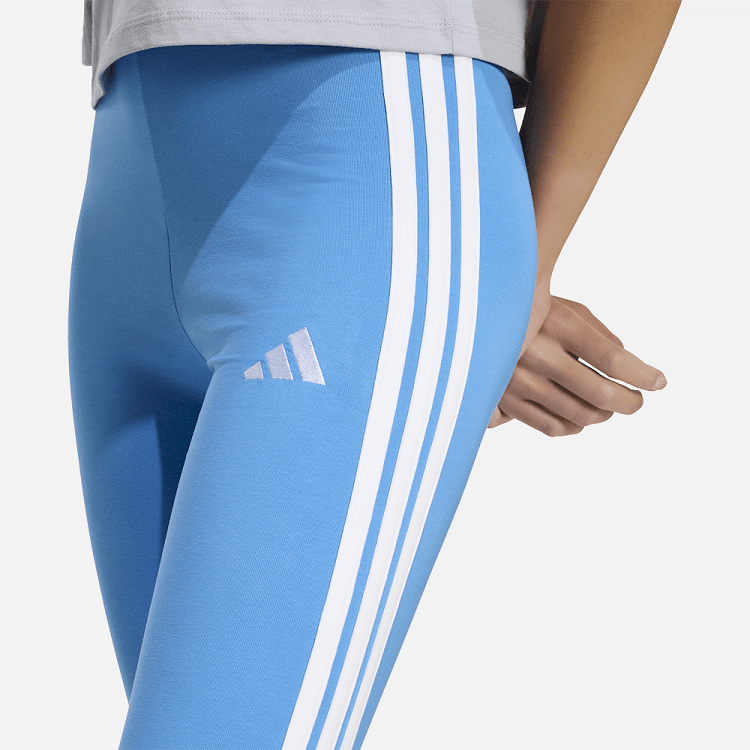 Γυναικείο Κολάν Essentials 3-Stripes Cotton ΕΛΛΑΣ 2026 Μπλε
