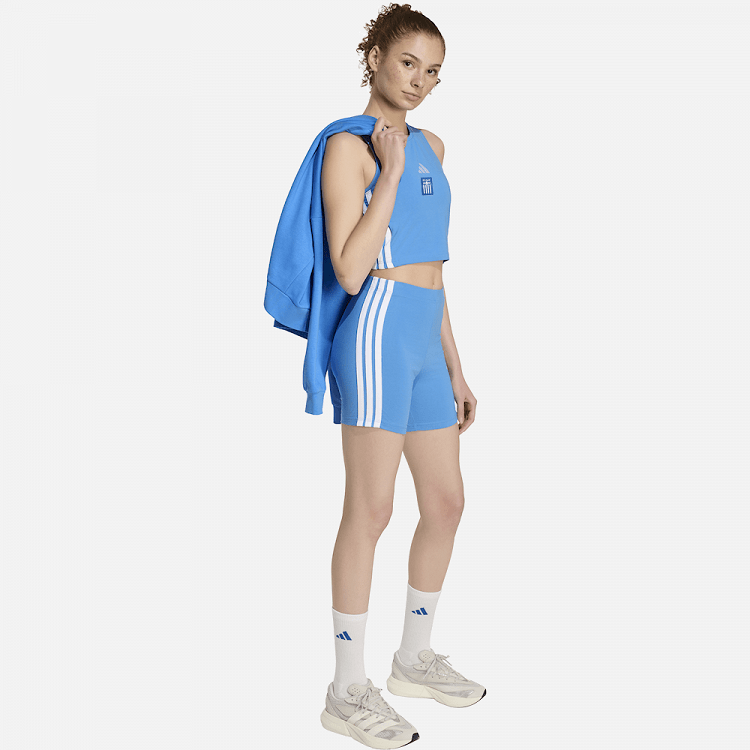 Γυναικείο Αμάνικο Essentials 3-Stripes ΕΛΛΑΣ 2026 Μπλε