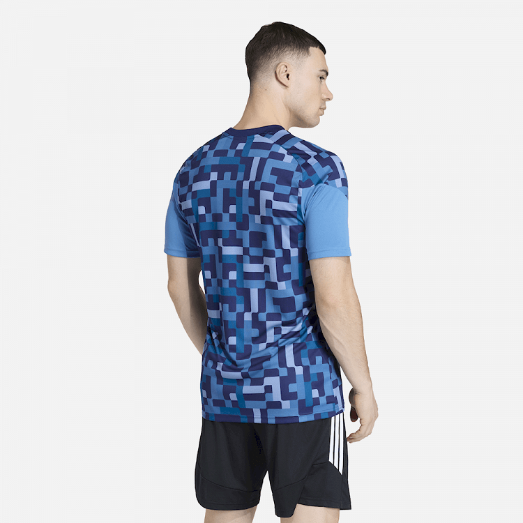 Ανδρικό T-shirt Pre Match ΕΛΛΑΣ 2026 Μπλε