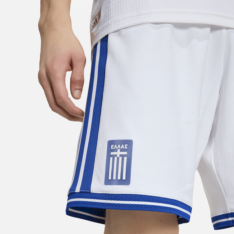 Ανδρικό Σόρτς Εντός Έδρας Authentic ΕΛΛΑΣ 2026 Λευκό