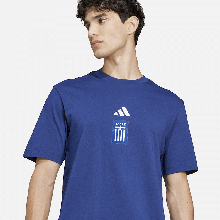 Ανδρικό T-shirt Essentials ΕΛΛΑΣ 2026 Μπλε