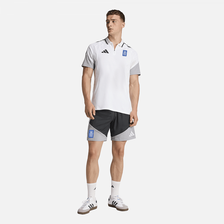 Ανδρικό Ποδοσφαιρικό T-shirt Polo ΕΛΛΑΣ 2026 Λευκό