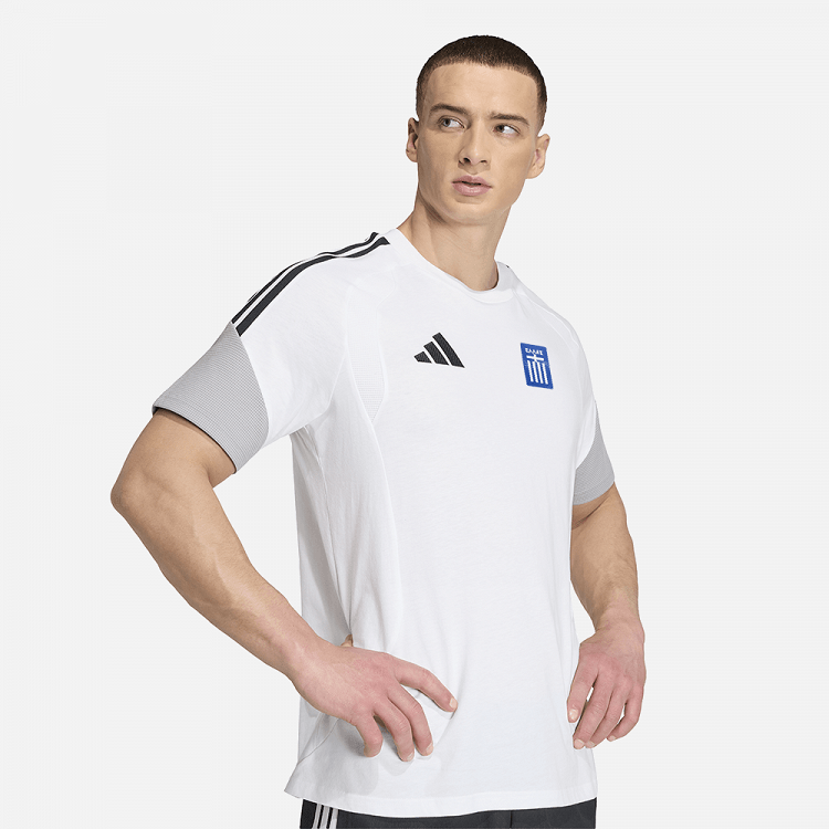 Ανδρικό T-shirt Tiro ΕΛΛΑΣ 2026 Λευκό