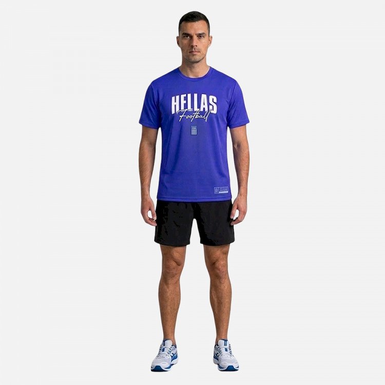 Ανδρικό T-shirt ΕΛΛΑΣ 2026 Μπλε