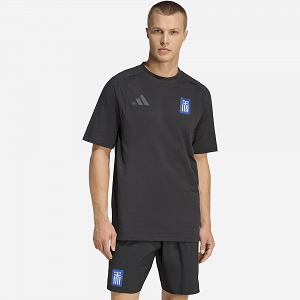 Ανδρικό T-shirt Tiro Travel ΕΛΛΑΣ 2026 Μαύρο