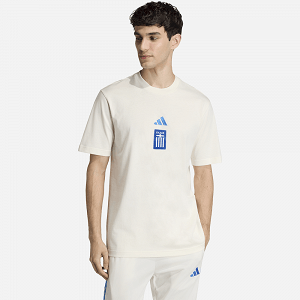 Ανδρικό T-shirt Essentials Small Logo ΕΛΛΑΣ 2026 Λευκό