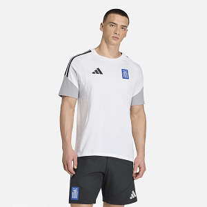 Ανδρικό T-shirt Tiro ΕΛΛΑΣ 2026 Λευκό