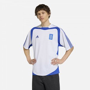 Men's Football Jersey Greece Away Jersey 2004 White