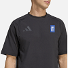 Ανδρικό T-shirt Tiro Travel ΕΛΛΑΣ 2026 Μαύρο