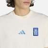 Ανδρικό T-shirt Essentials 3-Stripes ΕΛΛΑΣ 2026 Λευκό