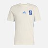 Ανδρικό T-shirt Essentials 3-Stripes ΕΛΛΑΣ 2026 Λευκό