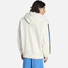 Ανδρική Ζακέτα με Κουκούλα Essentials 3-Stripes ΕΛΛΑΣ 2026 Λευκή