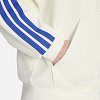 Ανδρική Ζακέτα με Κουκούλα Essentials 3-Stripes ΕΛΛΑΣ 2026 Λευκή