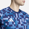 Ανδρικό T-shirt Pre Match ΕΛΛΑΣ 2026 Μπλε